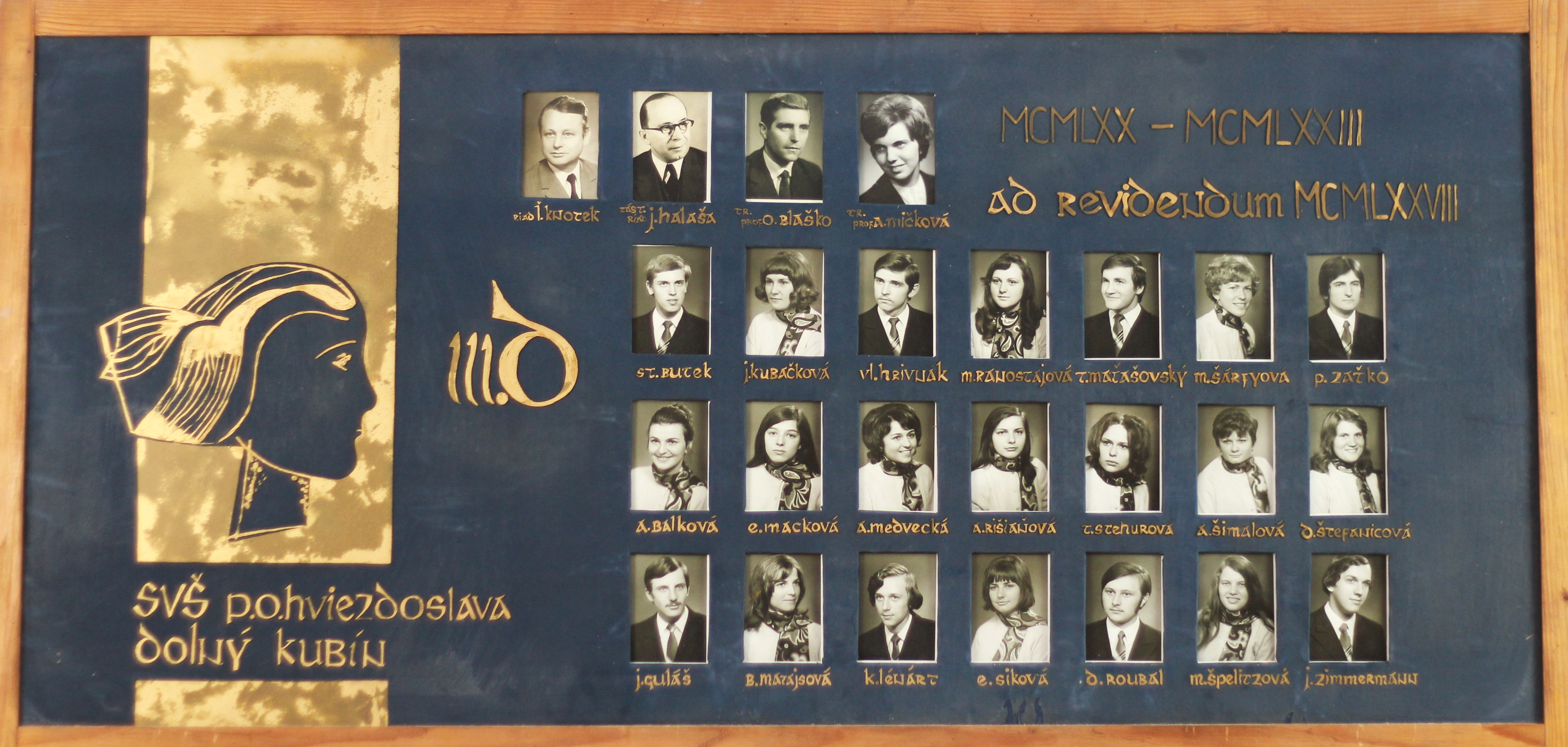 Tabla D trieda